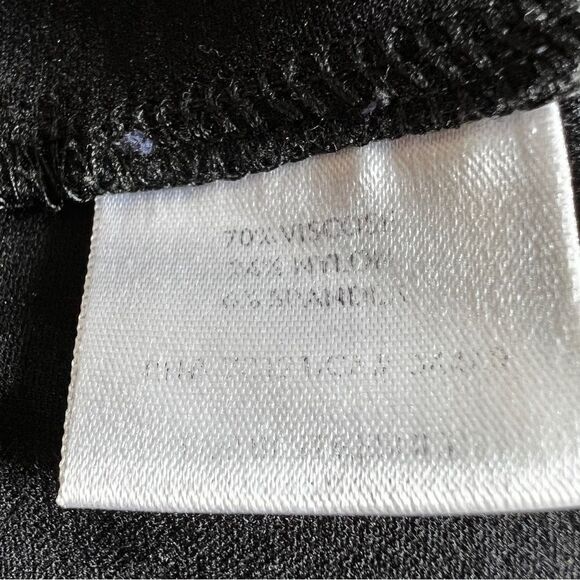 Eileen Fisher Stretch Long Flight Zip Up Jacket Size Large - Picture 9 of 9
